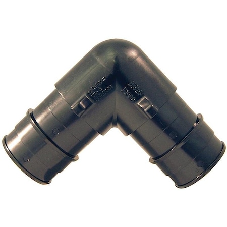 Valves ExpansionPEX Series Pipe Elbow, 1 In, Barb, 90 Deg Angle, Poly Alloy, 200 Psi Pressure